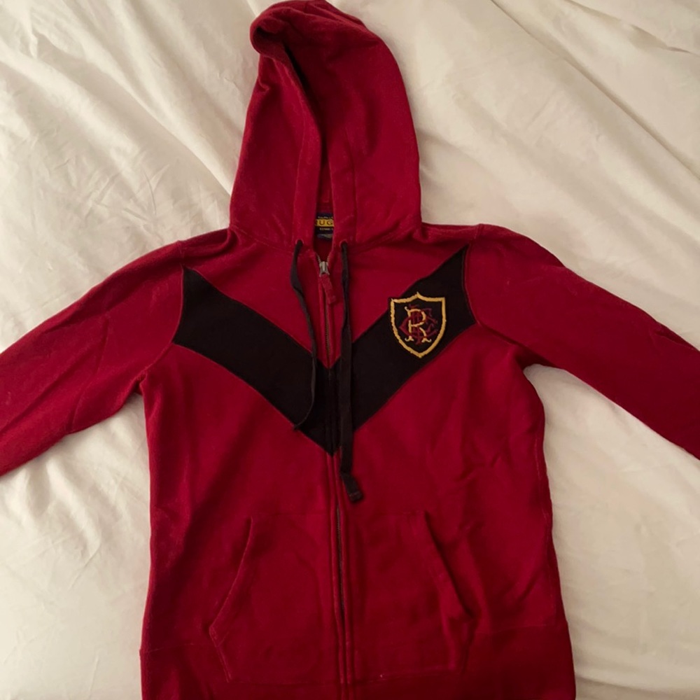Vintage Ralph Lauren Rugby Zip-Up Sweatshirt